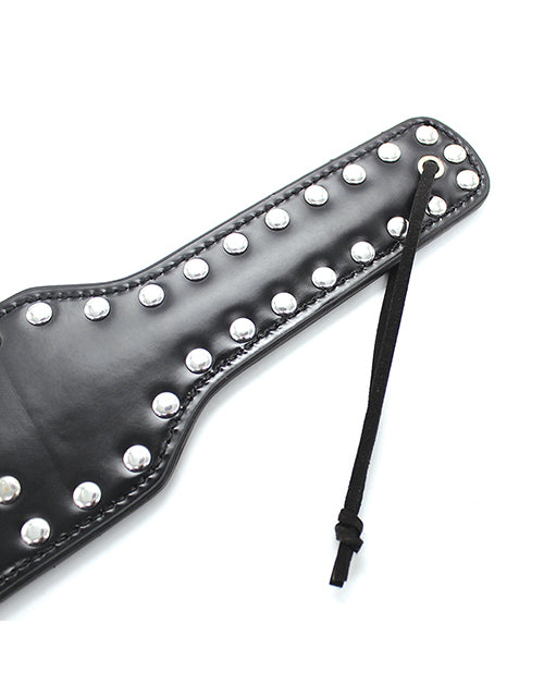 plesur-cut-out-heart-wstuds-paddle-black image