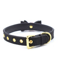 plesur-cat-bell-bow-tie-collar-black image