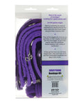 plesur-everything-bondage-12-piece-kit-purple image