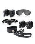 plesur-everything-bondage-12-piece-kit-black image