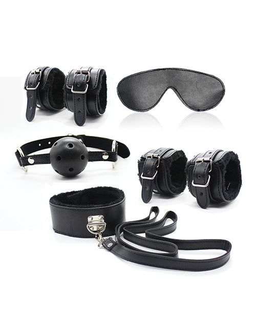plesur-everything-bondage-12-piece-kit-black image