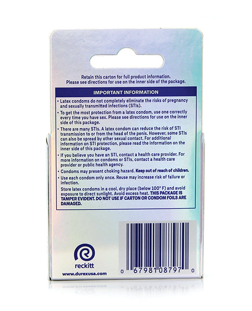 NO ETA =Durex Air Condoms - Pack of 3