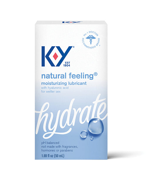 NO ETA =K-Y Natural Feeling w/Hyaluronic Acid - 1.69 oz