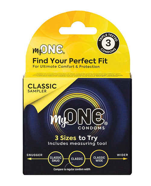 NO ETA - My One Classic Sampler Condoms - Pack of 3