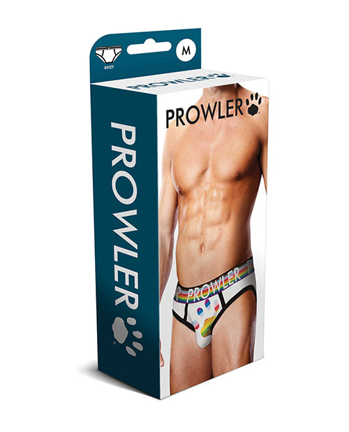 Prowler Oversized Paw Brief - White/Multi MD