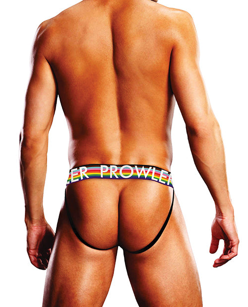 Prowler Oversized Paw Jock Strap - White/Multi LG