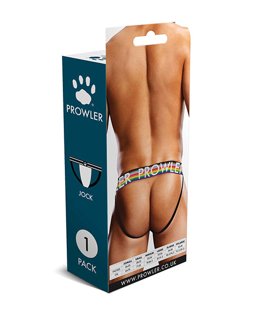 Prowler Oversized Paw Jock Strap - White/Multi LG