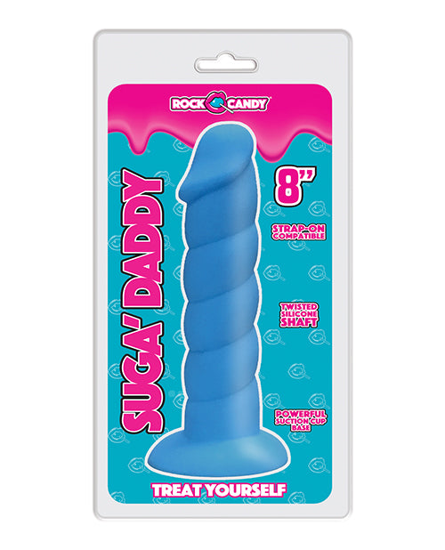rock-candy-suga-daddy-8-silicone-dildo-blue image