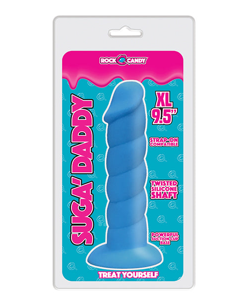 rock-candy-suga-daddy-95-silicone-dildo-blue image