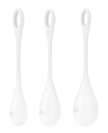 Satisfyer Yoni Power 1 Balls Training Set - White