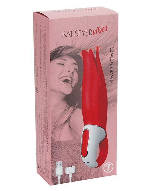 satisfyer-vibes-power-flower-red image