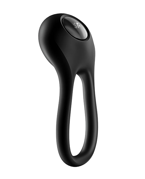satisfyer-majestic-duo-ring-vibrator-black image