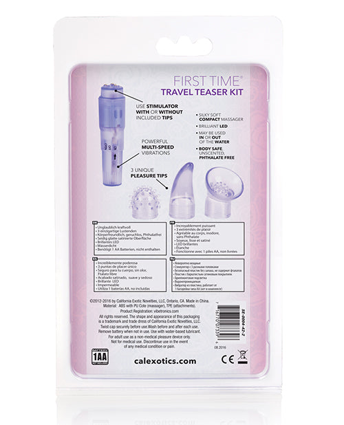 First Time Travel Teaser Kit - Purple