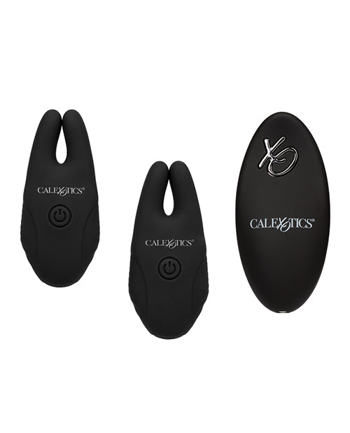 silicone-nipple-clamps-wremote-black image