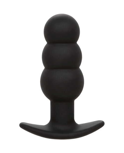 Rock Bottom Tap Beaded Anal Probe - Black