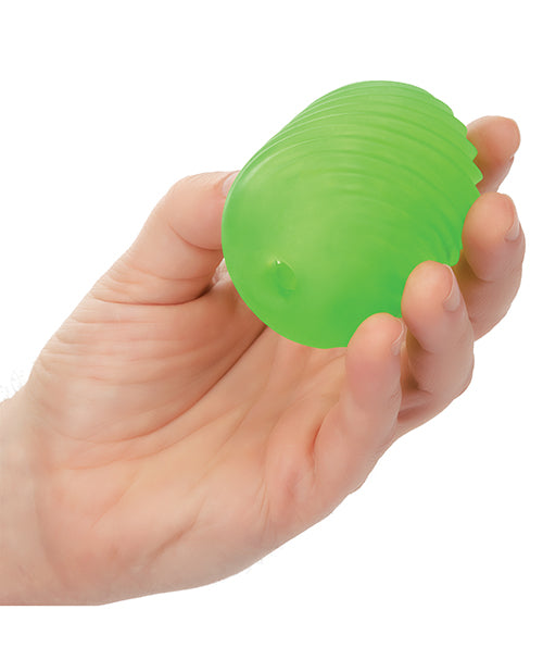 Pop Sock! Textured Masturbator - Green