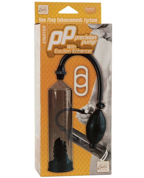 NO ETA Optimum Series Precision Pump With Erection Enhancer - Smoke