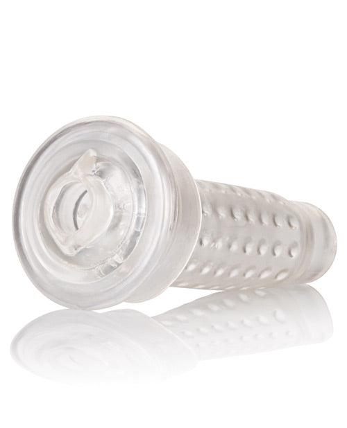 optimum-series-stroker-pump-sleeve-pussy-clear image