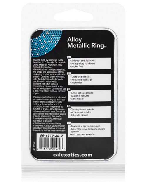 alloy-metallic-ring-xl-silver image
