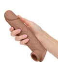 performance-maxx-life-like-8-penis-extension-brown image