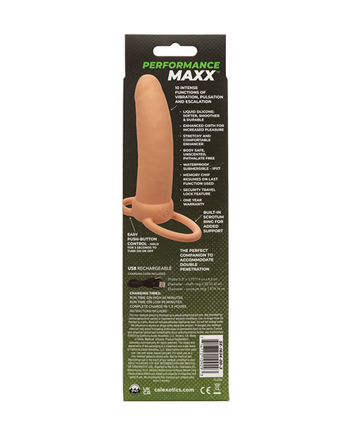 Performance Maxx Rechargeable Thick Dual Penetrator - Ivory