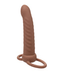performance-maxx-rechargeable-ribbed-dual-penetrator-brown image