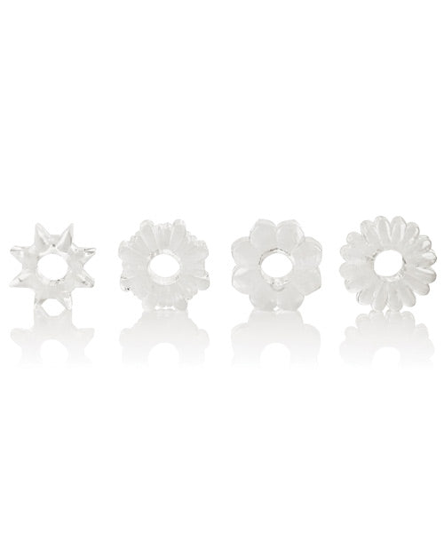 basic-essentials-rings-clear-set-of-4 image