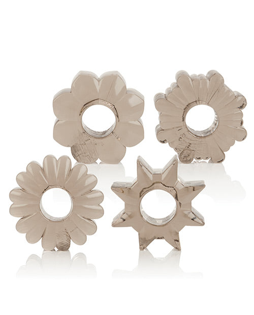 basic-essentials-rings-smoke-set-of-4 image