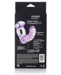 double-diver-vibrating-enhancer-wflexible-penetrator-purple image