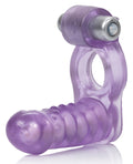 double-diver-vibrating-enhancer-wflexible-penetrator-purple image