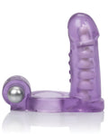 double-diver-vibrating-enhancer-wflexible-penetrator-purple image