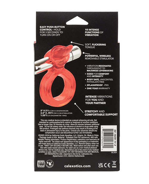 Wireless Clit Flicker - Red