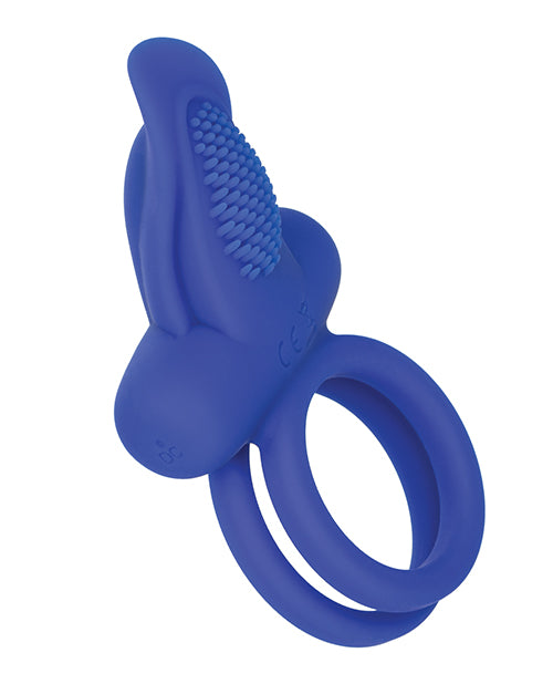 couples-enhancers-silicone-rechargeable-dual-pleaser-enhancer-blue image