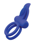 couples-enhancers-silicone-rechargeable-dual-pleaser-enhancer-blue image