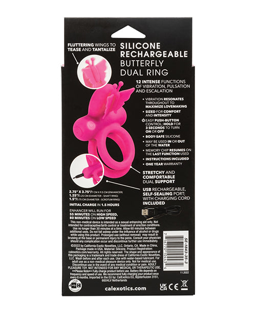 silicone-rechargeable-butterfly-dual-ring image