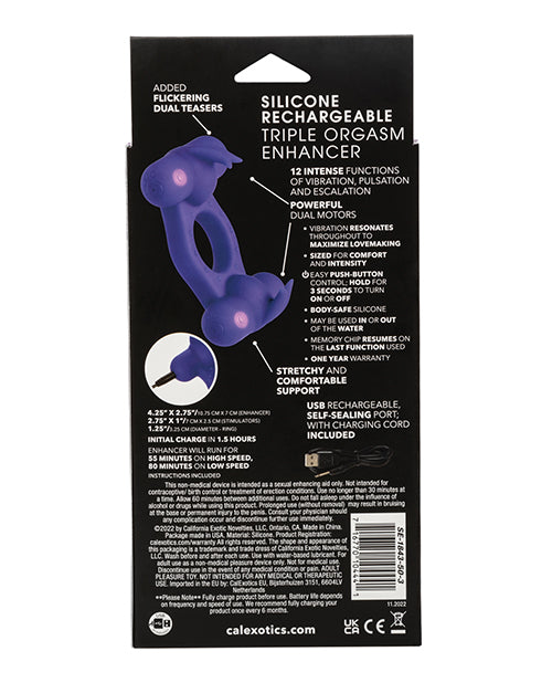silicone-rechargeable-triple-orgasm-enhancer image