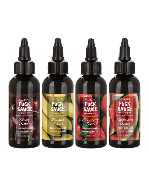 fuck-sauce-flavored-water-based-personal-lubricant-variety-4-pack-2-oz-each image