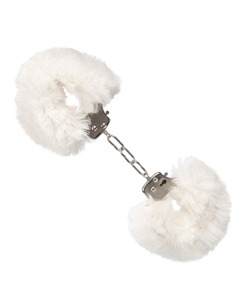 ultra-fluffy-furry-cuffs-white image