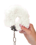 ultra-fluffy-furry-cuffs-white image