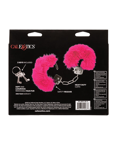 ultra-fluffy-furry-cuffs-pink image