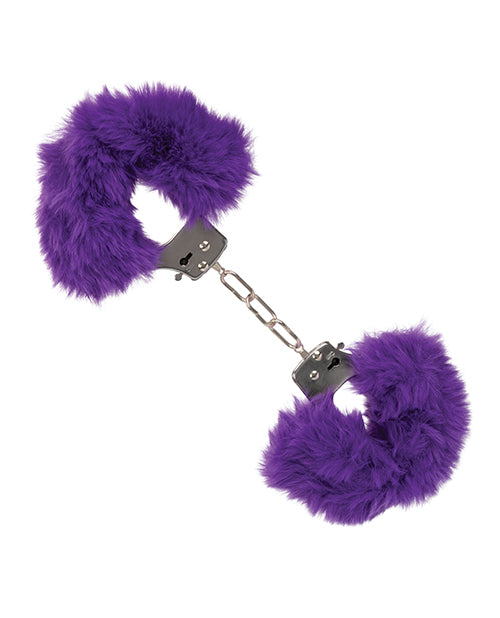 ultra-fluffy-furry-cuffs-purple image