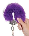 ultra-fluffy-furry-cuffs-purple image