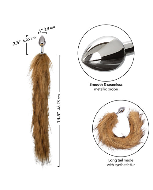 running-wild-brown-tail-metallic-anal-probe image