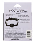 nocturnal-collection-silicone-ball-gag-black image