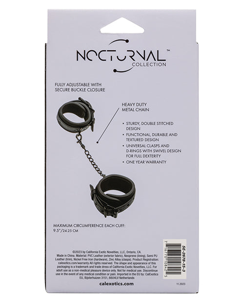 nocturnal-collection-detachable-adjustable-wrist-cuffs-black image