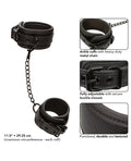nocturnal-collection-adjustable-ankle-cuffs-black image
