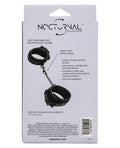 nocturnal-collection-adjustable-ankle-cuffs-black image