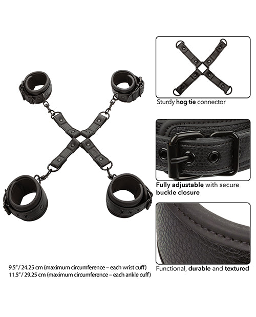 nocturnal-collection-adjustable-hog-tie-black image