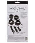 nocturnal-collection-adjustable-bed-restraints-black image