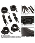 nocturnal-collection-adjustable-bed-restraints-black image